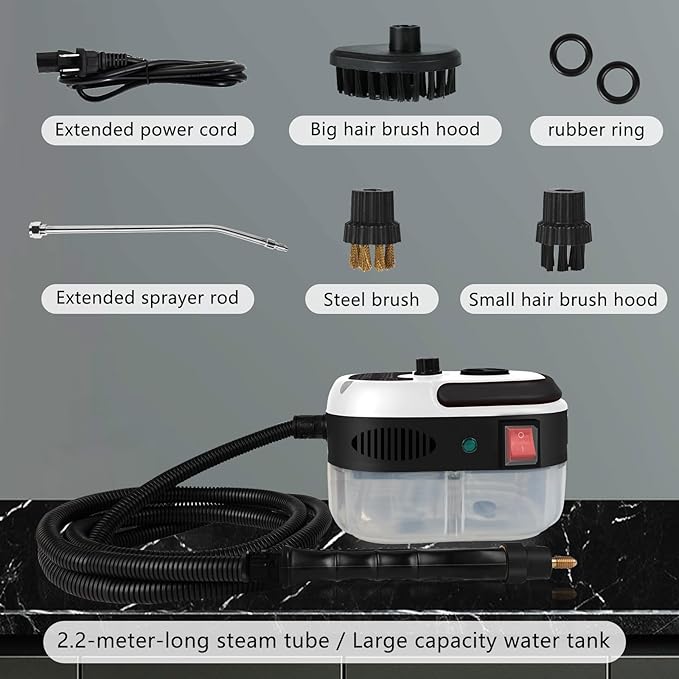 Handheld High-Temperature Pressurised Steam Cleaner