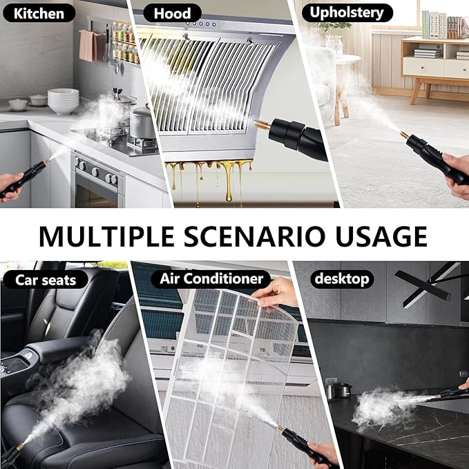 Handheld High-Temperature Pressurised Steam Cleaner
