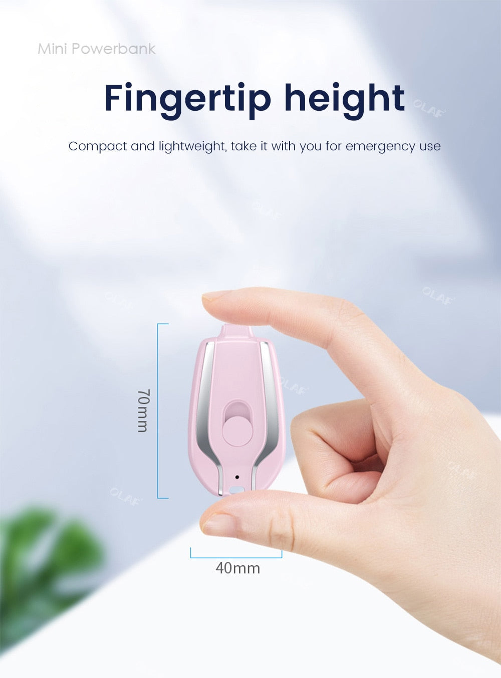 Emergency Mini Charging Power bank