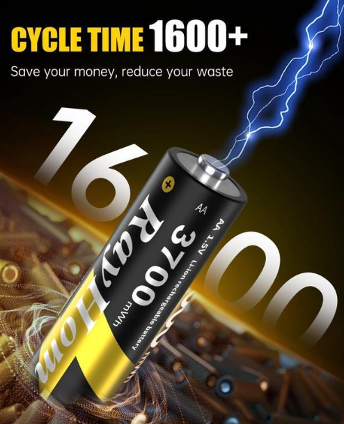 Rechargable AA Batteries Charger