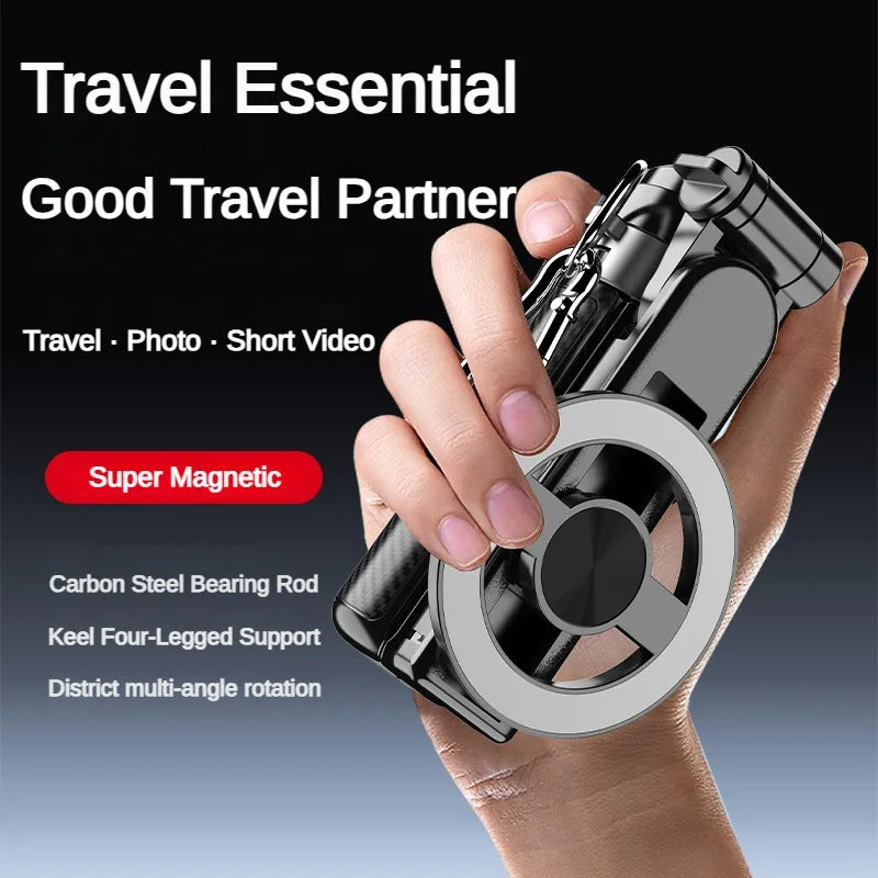 Mini Pocket Magnetic Selfie Stick Tripod