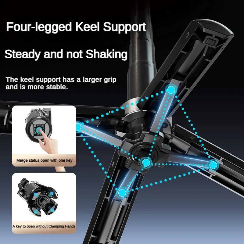 Mini Pocket Magnetic Selfie Stick Tripod