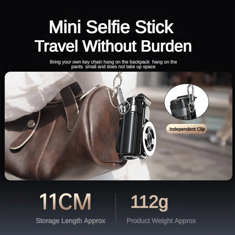 Mini Pocket Magnetic Selfie Stick Tripod