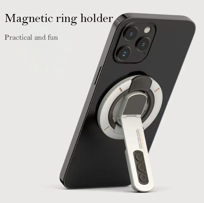 Magnetic Flip Grip Ring Phone Stand