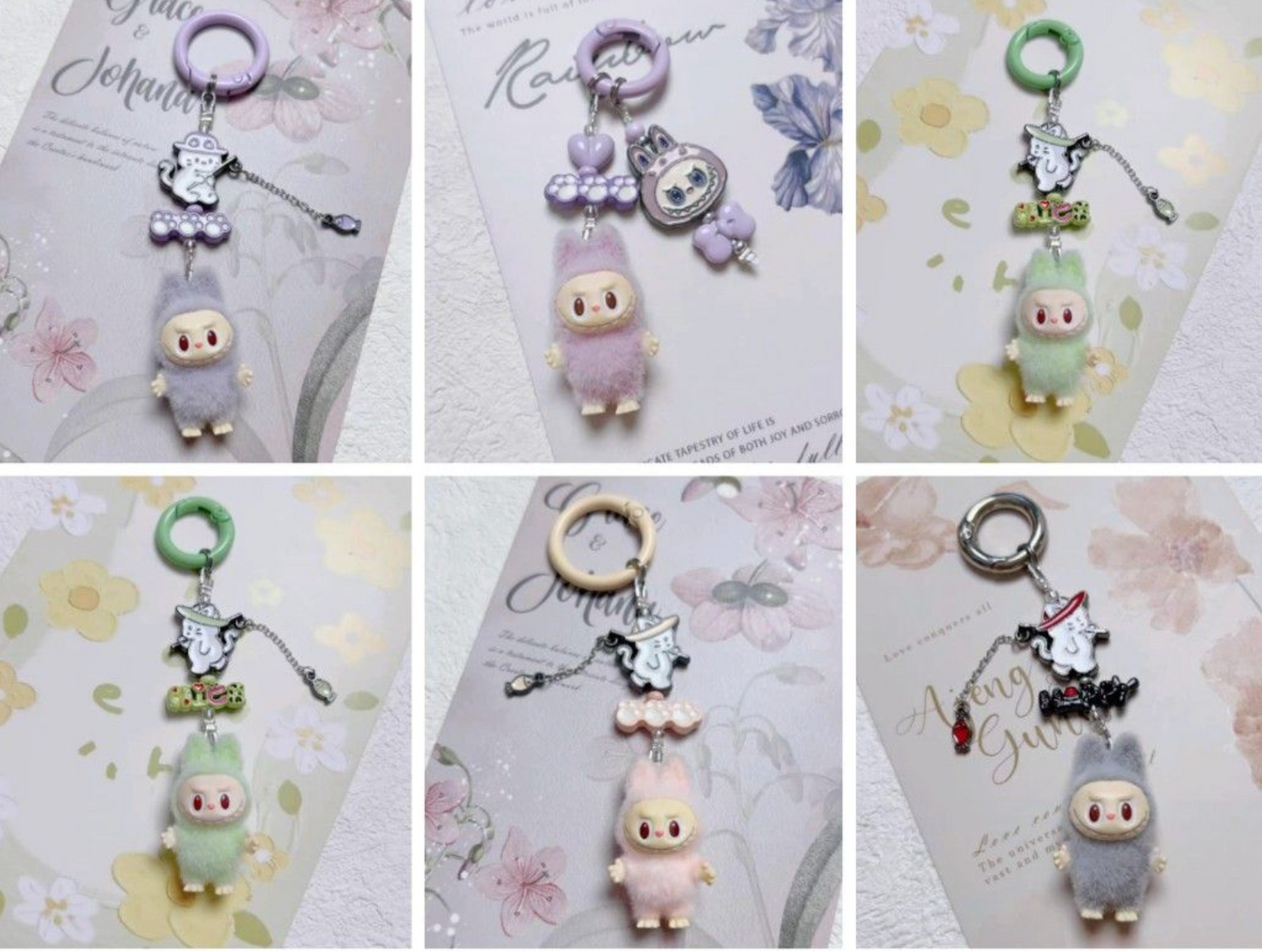 Mystery Mini Labubu Keychain (Pack Of 2)