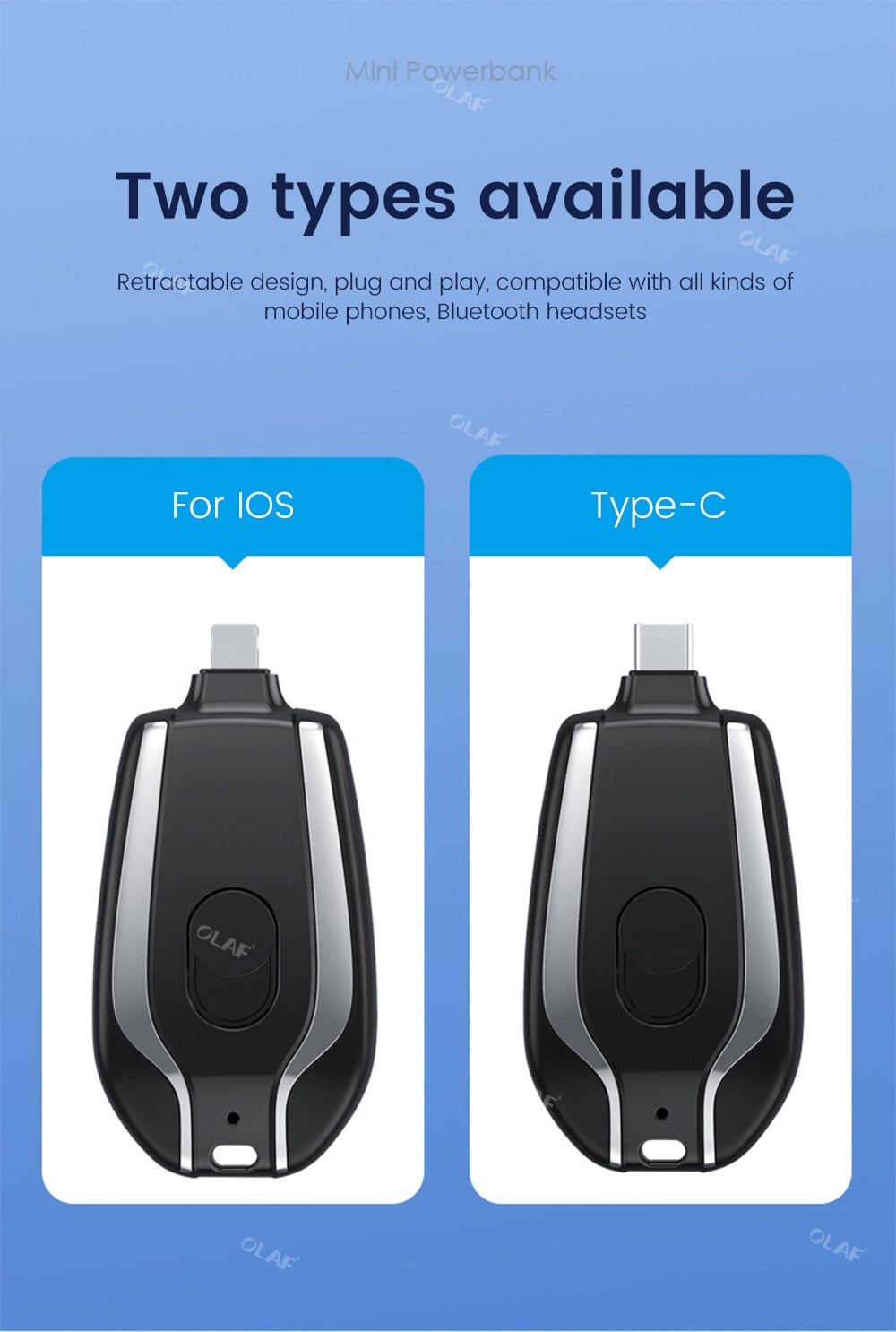 Emergency Mini Charging Power bank