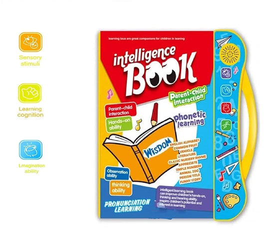 Interactive Children Book -Musical English Educational Phonetic Learning Book for 3 + Year Kids Toddlers AC (Intelligence study Book)