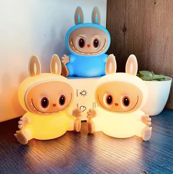 Labubu LED Night Light Lamp