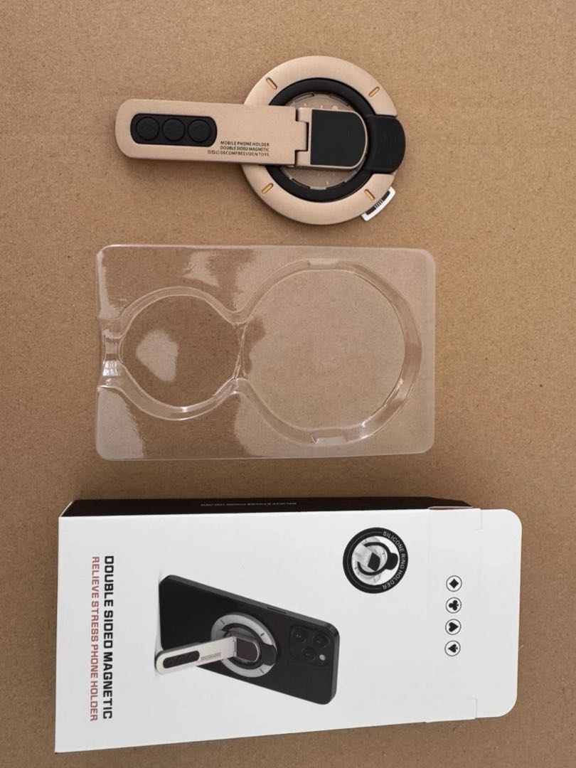Magnetic Flip Grip Ring Phone Stand