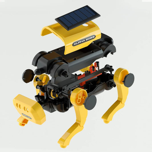 AASolar Power Robot Dog Toy