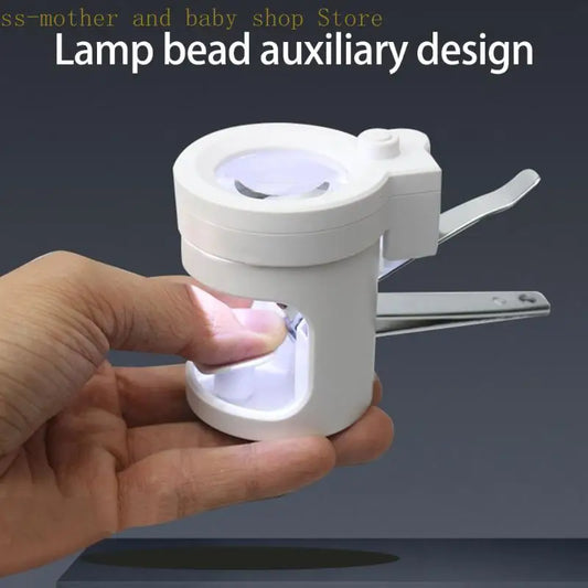Magnifying Nail Cutter With LED Light