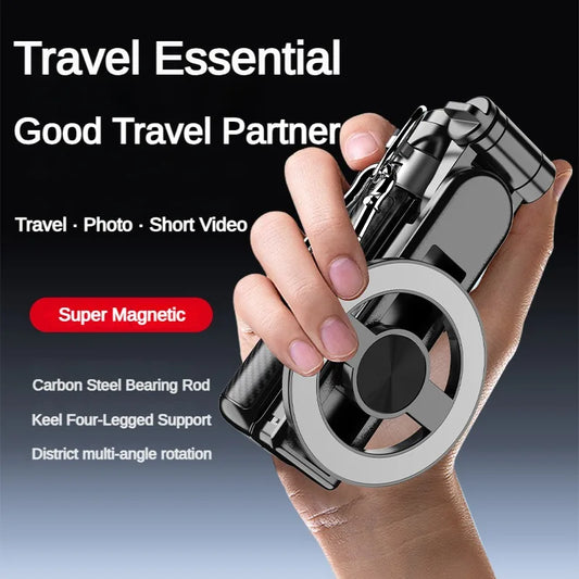 Mini Pocket Magnetic Selfie Stick Tripod