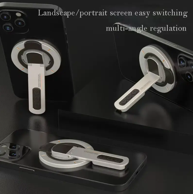 Magnetic Flip Grip Ring Phone Stand