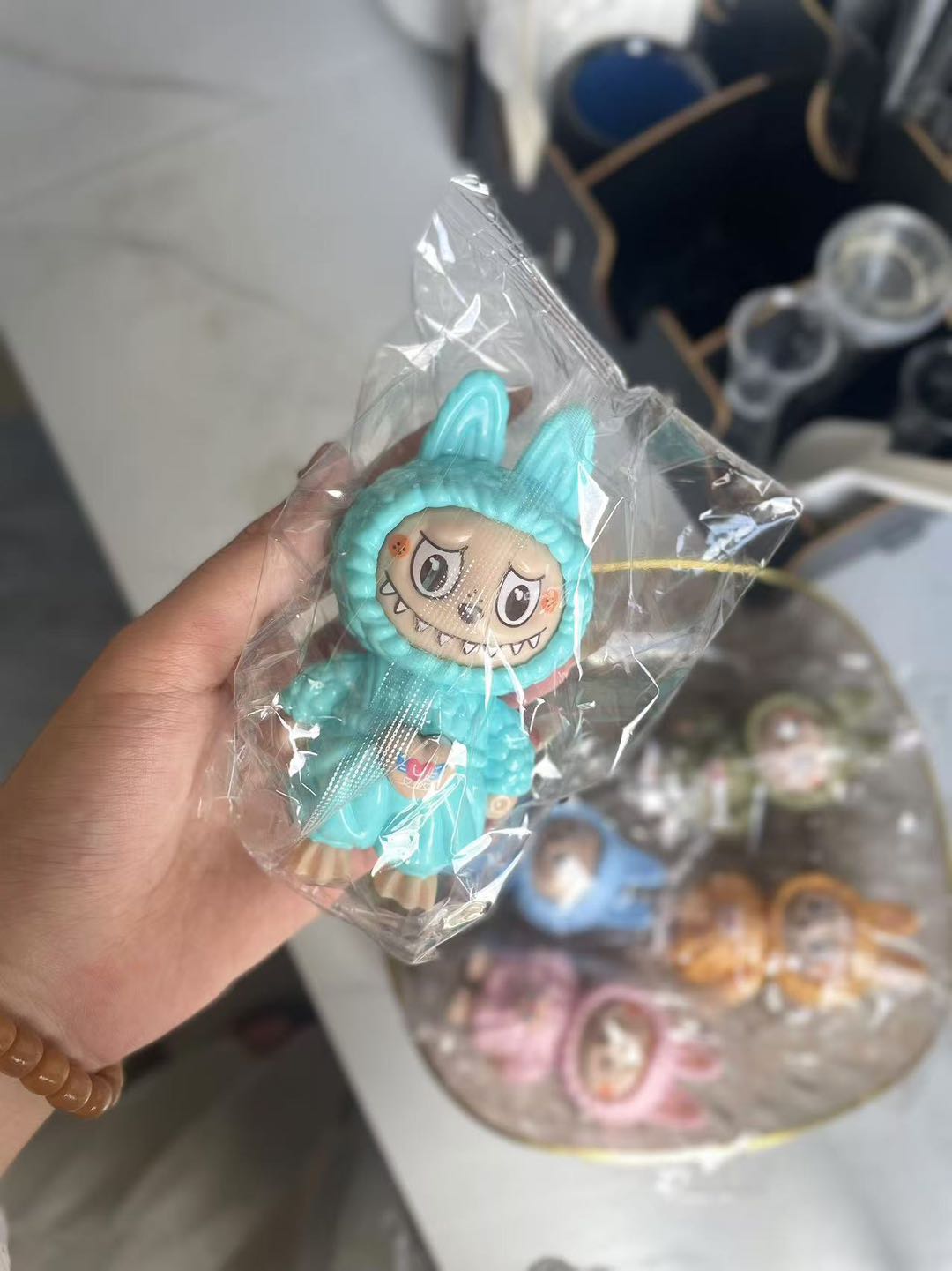 Face Changing Labubu Doll Keychain (Pack Of 2)